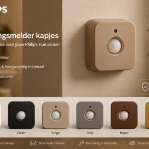 philips hue bewegingsmelder kapjes in verschillende kleuren