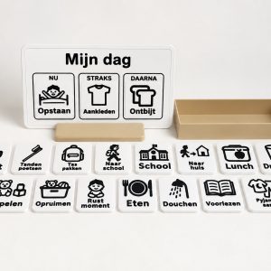 Visuele dagplanner voor kinderen Mijn dag met 20 activiteitentegels