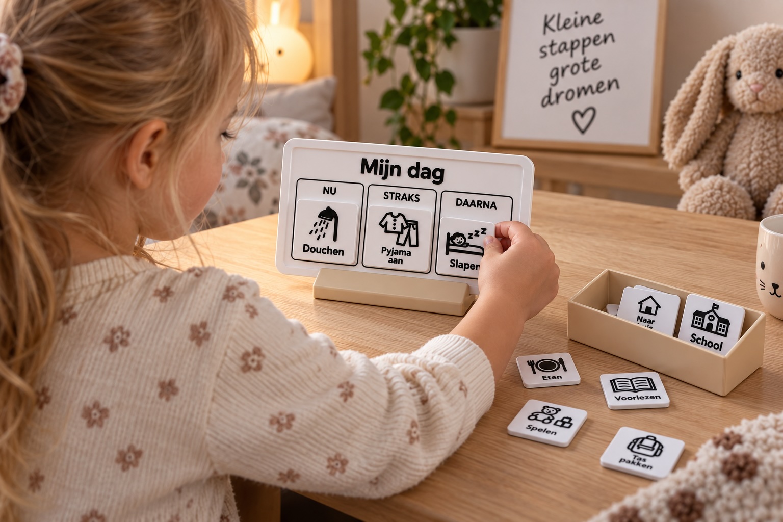 Visuele dagplanner voor kinderen – Mijn dag – 20 activiteitentegels - Afbeelding 3